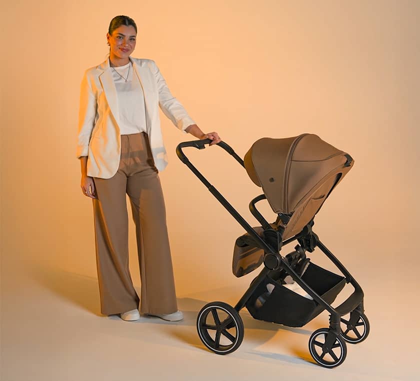 Carrito BEVERLY v3 con Accesorios Tostado